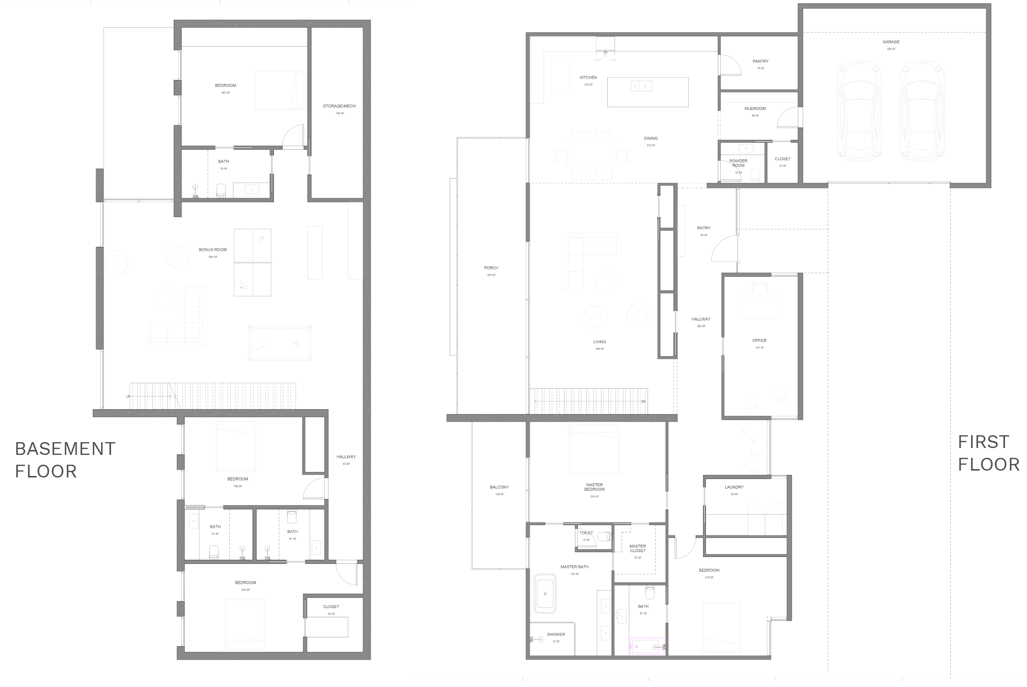 Robin floorplan