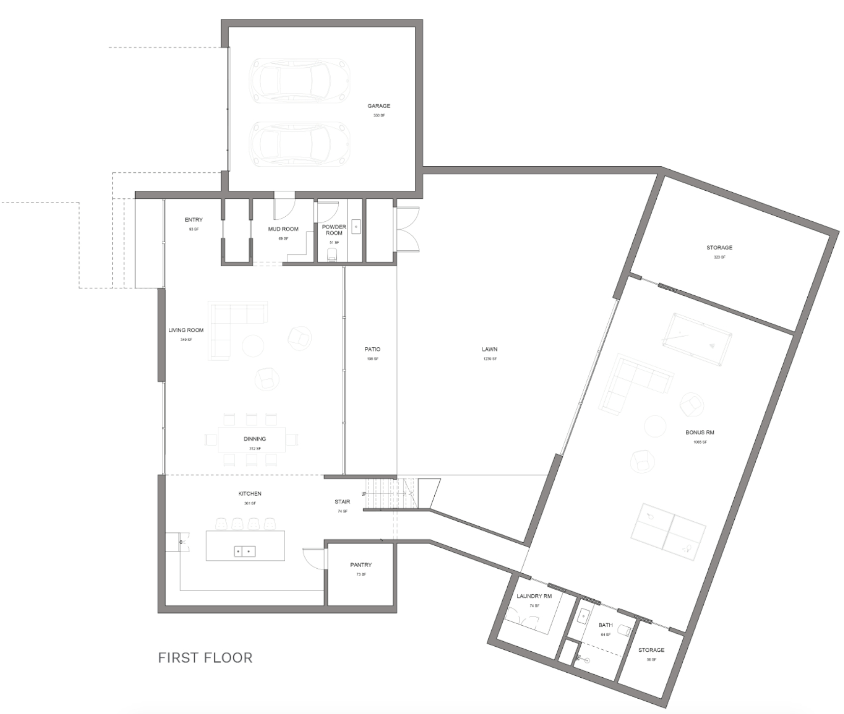 floorplan of first floor